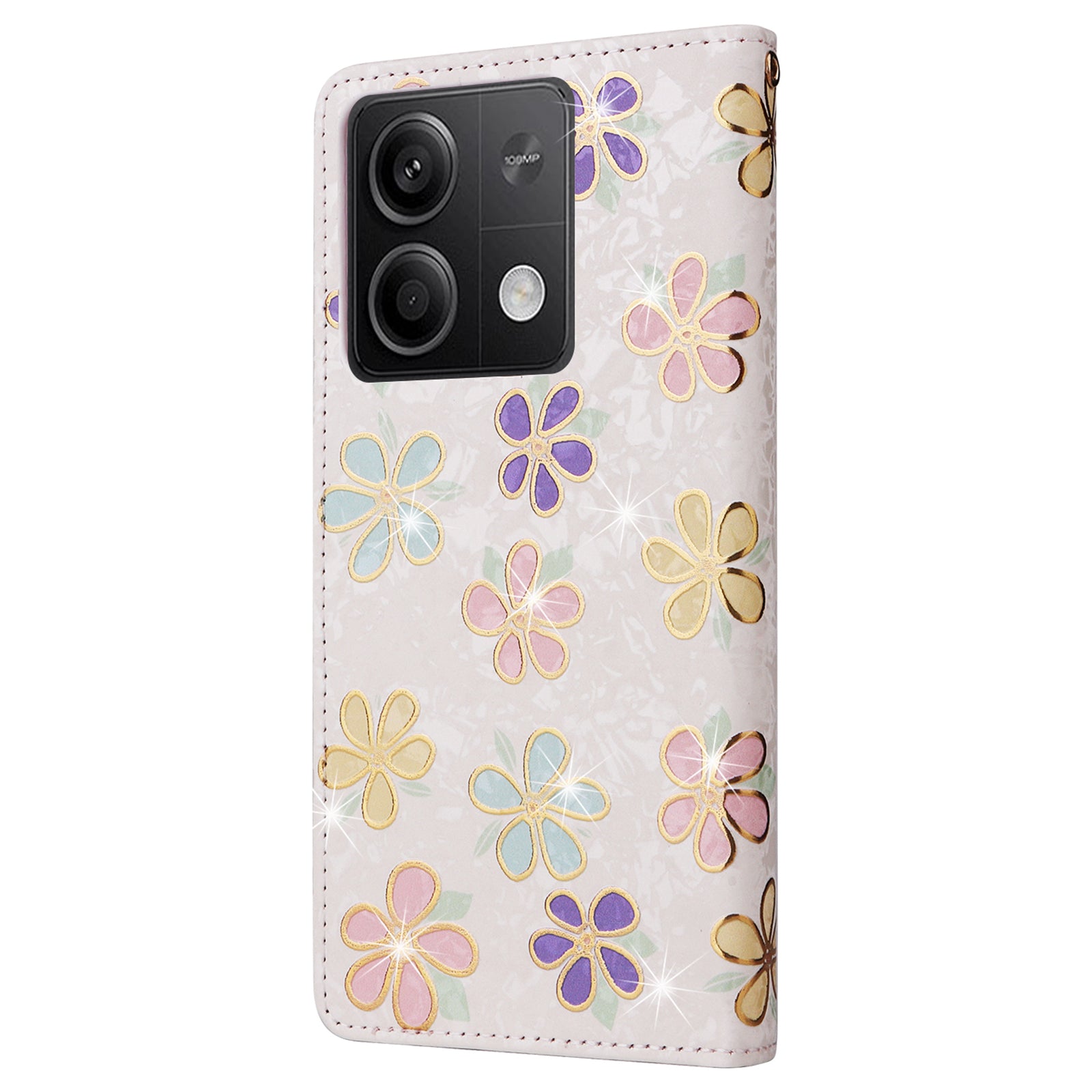 For Xiaomi Redmi Note 13 5G Wallet Case RFID Blocking Lacquered Leather Cover For Xiaomi Redmi Note 13 5G Wallet Case RFID Blocking Lacquered Leather Cover